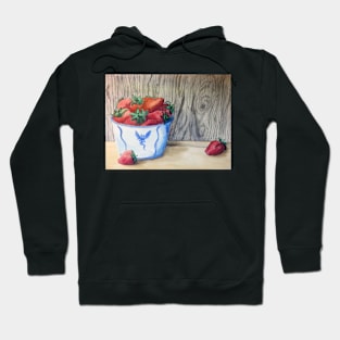 Bowl of Strawberries Hoodie